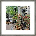 Cafe T'smalle Amsterdam Framed Print