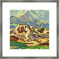 Cajon Pass, California Framed Print