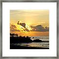 Calm At Dusk Framed Print