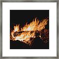 Campfire Framed Print