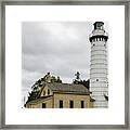 Cana Island Lighthouse Door County Wisconsin Lake Michigan Great Lakes Upper Midwest Framed Print