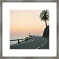 Canary Islands, La Gomera, Silhouette Framed Print