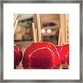 Candy Apple Red Framed Print