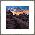 Canyonlands At Dawn Framed Print