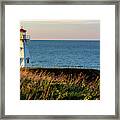 Cape Tryon Lighthouse Framed Print