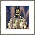 Dazzling The Dome Framed Print