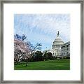 Capitol Hill Framed Print