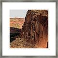 Capitol Reef Cliffs Framed Print