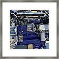 Car Engine Framed Print