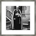 Cardinal Patrick Hayes In Clerical Robe Framed Print