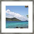 Caribbean Paradise - St. Thomas Island Framed Print