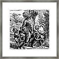 Caricature Of The Laocoon Group, 1937 Framed Print