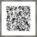Caricatures From Punch Framed Print