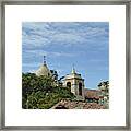 Carmel Mission Rooftops Framed Print