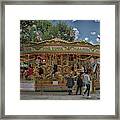 Carousel In London Framed Print