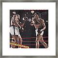 Cassius Clay, 1964 World Heavyweight Title Sports Illustrated Cover Framed Print