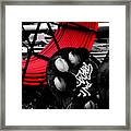 Cast-offs And Cable In A Railroad Yard Framed Print