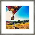 Catch Me If You Can. Framed Print