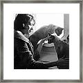 Cats On A Ship Framed Print
