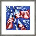 Celebrate Freedom Framed Print