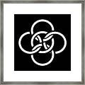 Celtic Five Fold Symbol 2 Framed Print