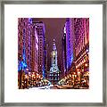 Center City Philadelphia Framed Print