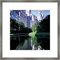 Central Park, New York City, New York Framed Print