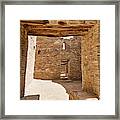 Chaco Canyon, New Mexico Framed Print