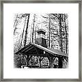 Chapel In The Woods  Version One Framed Print