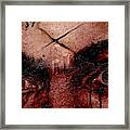 Charles Mansons Eyes Dry Blood Framed Print