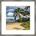 Charlie Young Beach Maui, Hawaii Framed Print