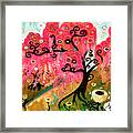 Cherry Blossom Willow Framed Print