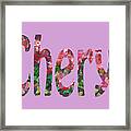 Cheryl Framed Print