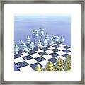Chess Set Framed Print