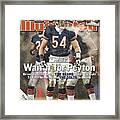 Chicago Bears Brian Urlacher, 2007 Nfc Championship Sports Illustrated Cover Framed Print
