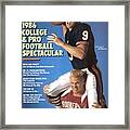 Chicago Bears Qb Jim Mcmahon And Oklahoma University Brian Sports Illustrated Cover Framed Print