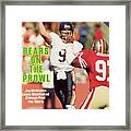Chicago Bears Qb Jim Mcmahon... Sports Illustrated Cover Framed Print