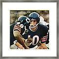 Chicago Bears Qb Rudy Bukich, 1966 Nfl Football Preview Sports Illustrated Cover Framed Print