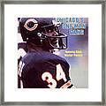 Chicago Bears Walter Payton Sports Illustrated Cover Framed Print