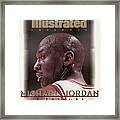 Chicago Bull Michael Jordan, 1998 Nba Eastern Conference Sports Illustrated Cover Framed Print