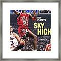 Chicago Bulls Michael Jordan, 1988 Nba Eastern Conference Sports Illustrated Cover Framed Print