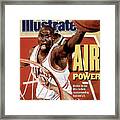 Chicago Bulls Michael Jordan, 1991 Nba Finals Sports Illustrated Cover Framed Print