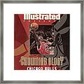 Chicago Bulls Michael Jordan, 1998 Nba Champions Sports Illustrated Cover Framed Print