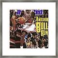 Chicago Bulls Michael Jordan Sports Illustrated Cover Framed Print