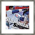 Chicago Cubs Sammy Sosa... Sports Illustrated Cover Framed Print