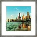 Chicago Reflections Framed Print