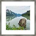 Chilkoot Lake Framed Print