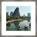 China, Guangxi Province, Guilin Framed Print