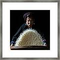 China "rise" Framed Print