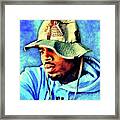 Chris Brown Framed Print
